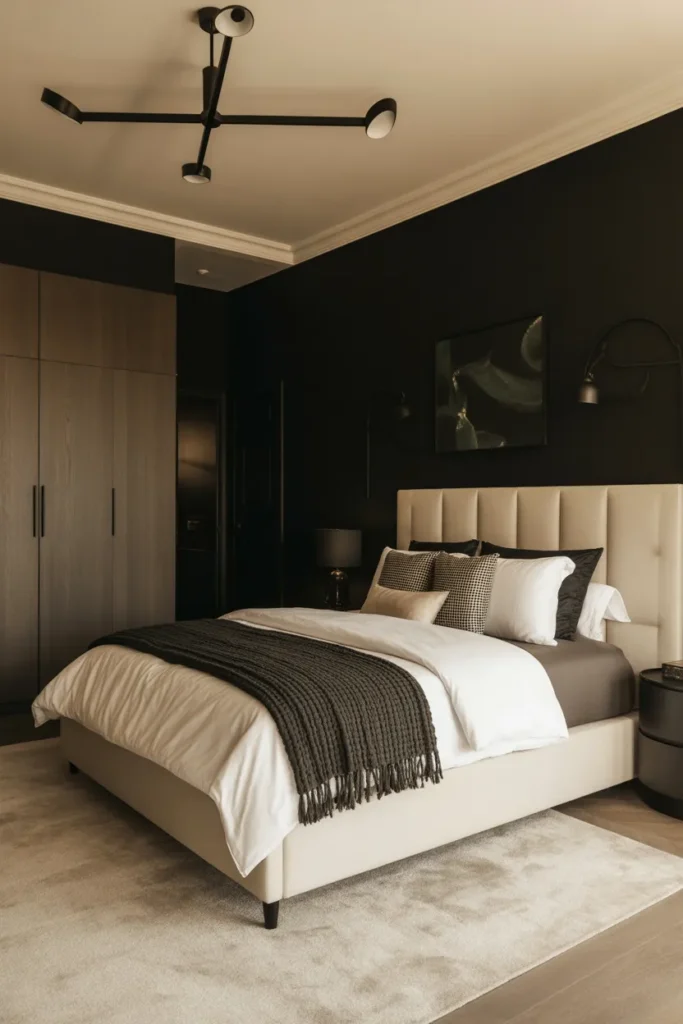 Black and Beige Luxury Contrast