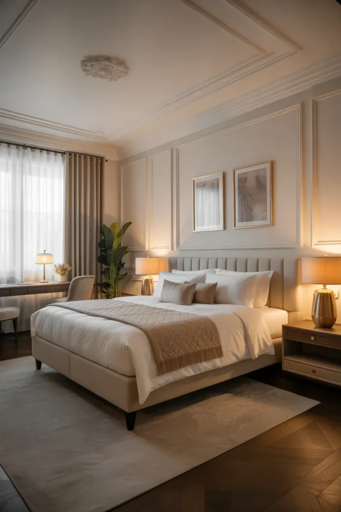 Boutique Hotel Inspired Bedroom