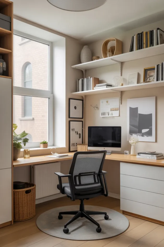 Compact Corner Home Office