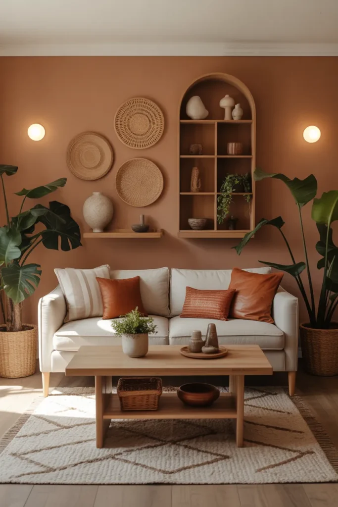 Create Warmth with Earth-Toned Decor