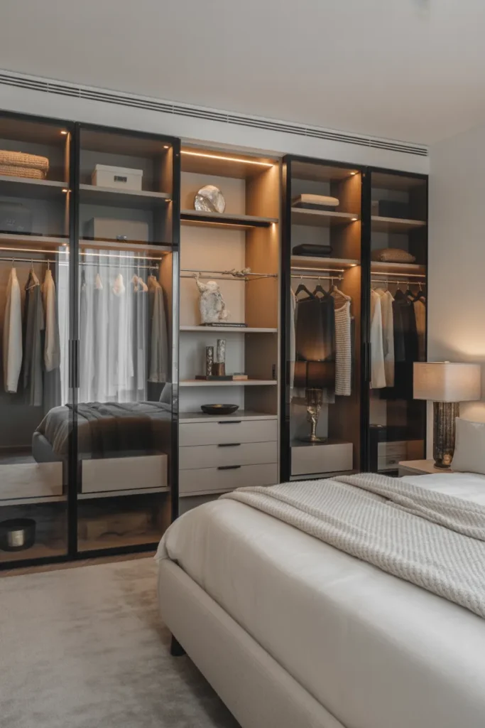 Elegant Walk-In Closet Connection