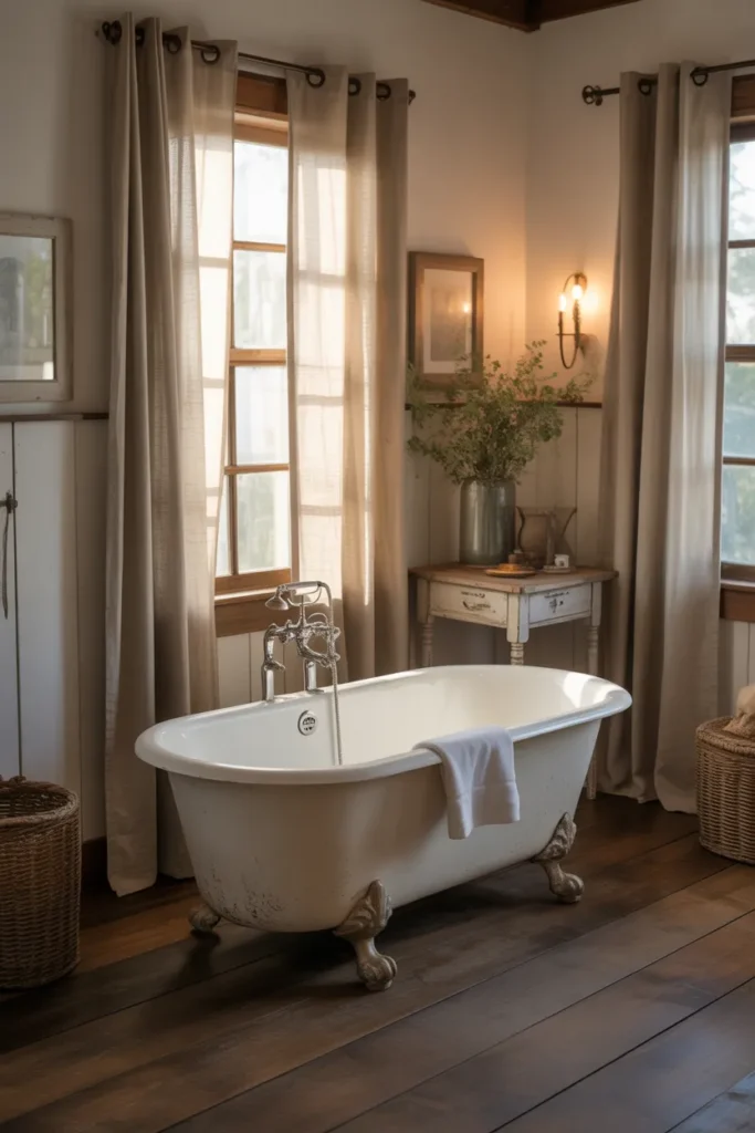  Freestanding Clawfoot Tub Retreat