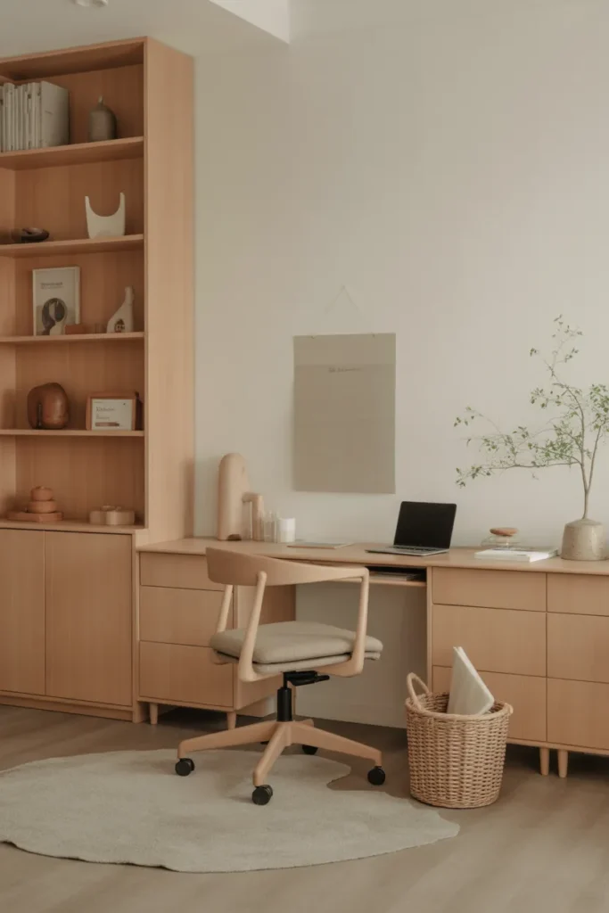 Japandi-Inspired Modern Office