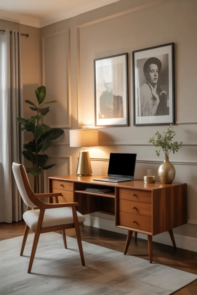 Mid-Century Modern Home Office