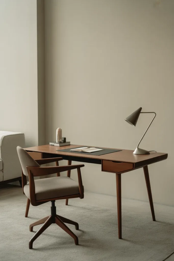  Minimalist Desk Setup with Functional Beauty