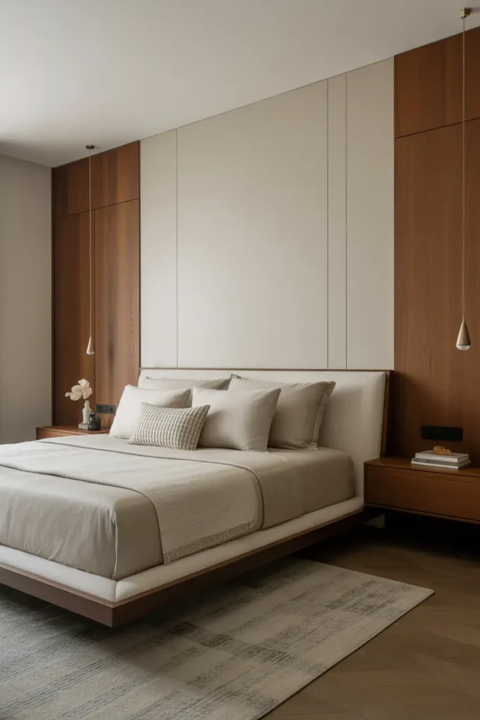 Minimalist Platform Bed Design