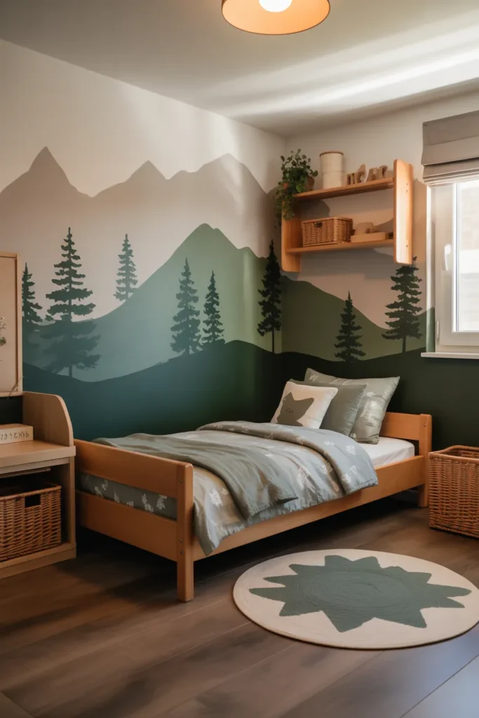  Mountain Adventure Toddler Room