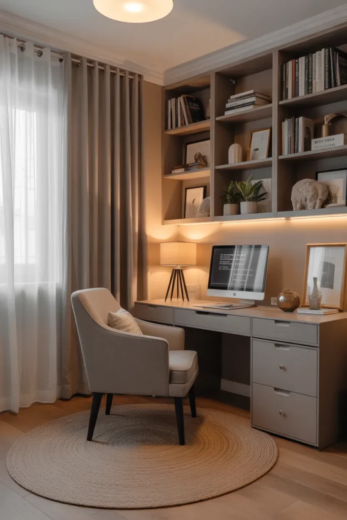 Multi-Functional Office and Reading Nook