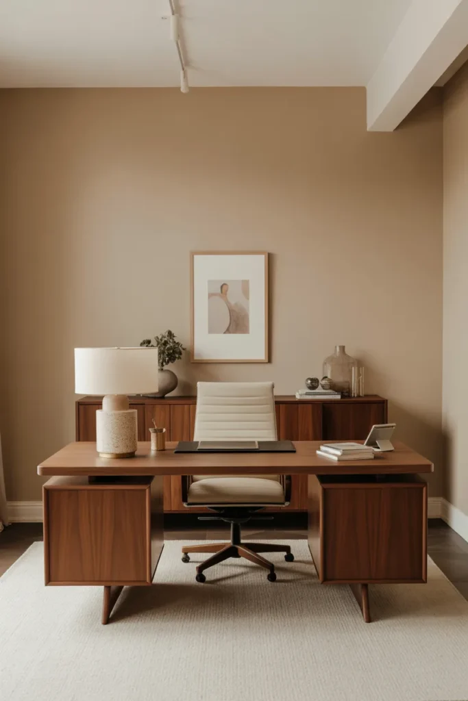  Neutral Color Palette with Warm Wood Tones