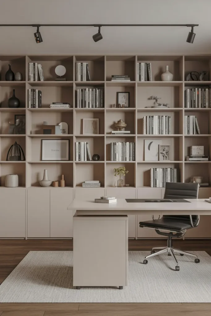 Open Shelving Modern Office