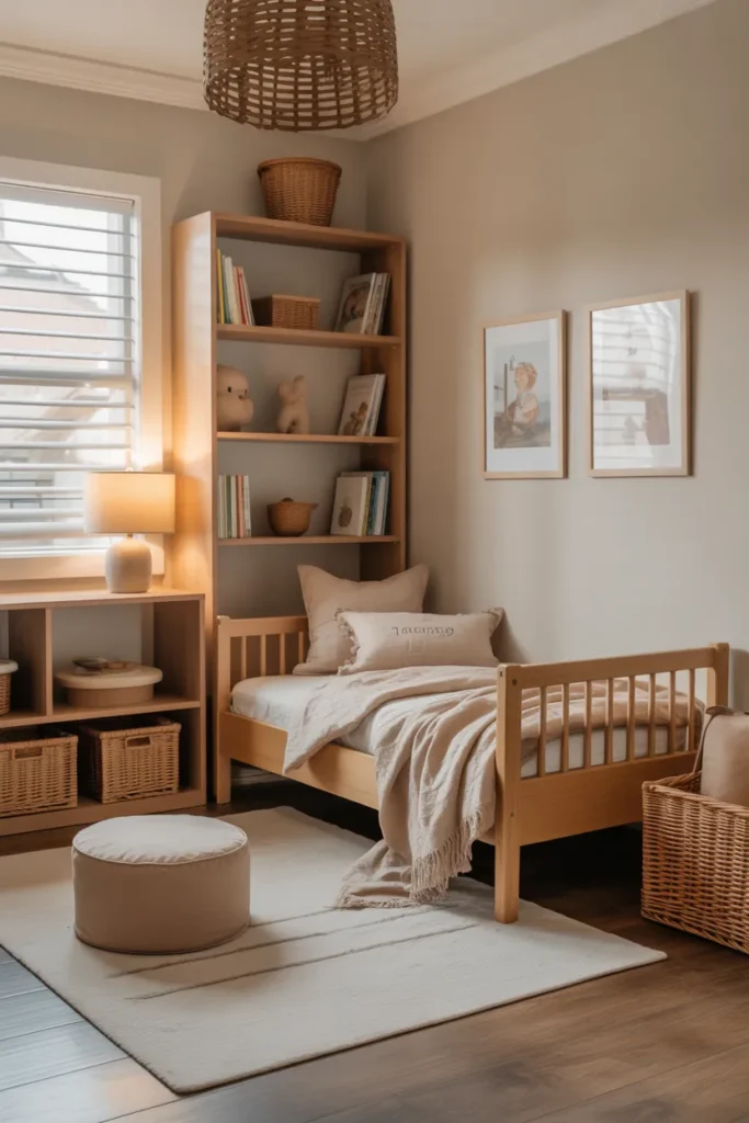   Reading Nook Toddler Bedroom