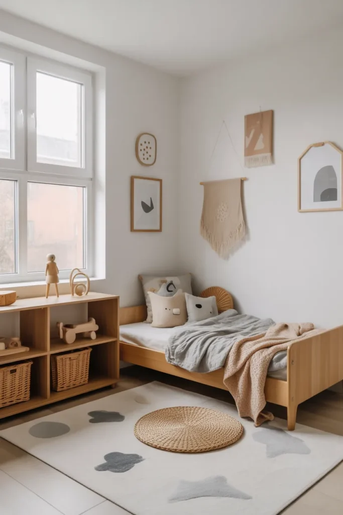   Scandinavian Toddler Boy Room