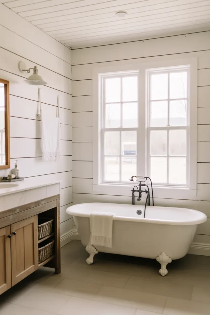 Shiplap Walls for Classic Farmhouse Style