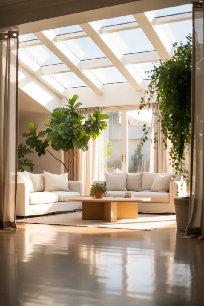 Skylight Ceiling Design for Natural Light