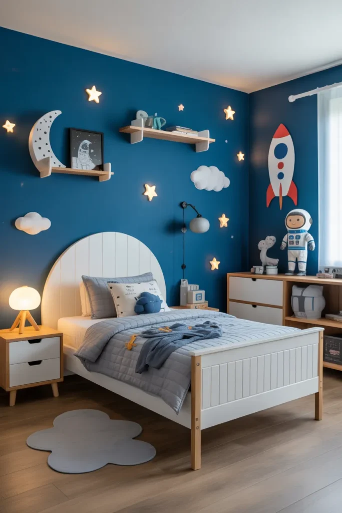  Space Explorer Toddler Bedroom