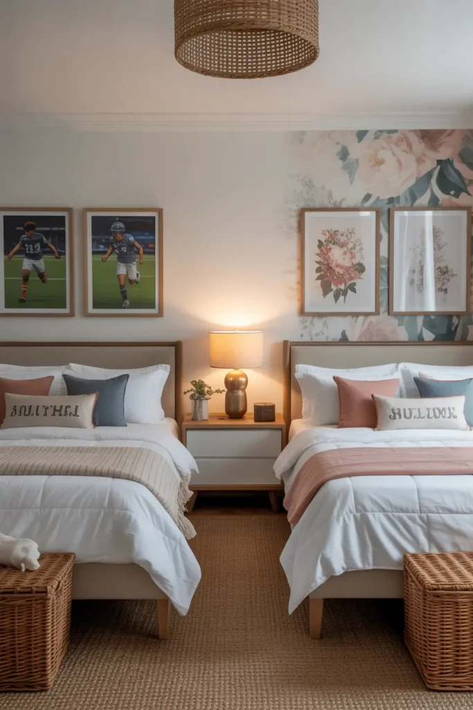  Sports and Floral Balanced Decor