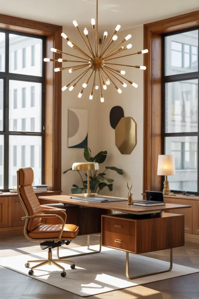  Statement Lighting with Retro Appeal