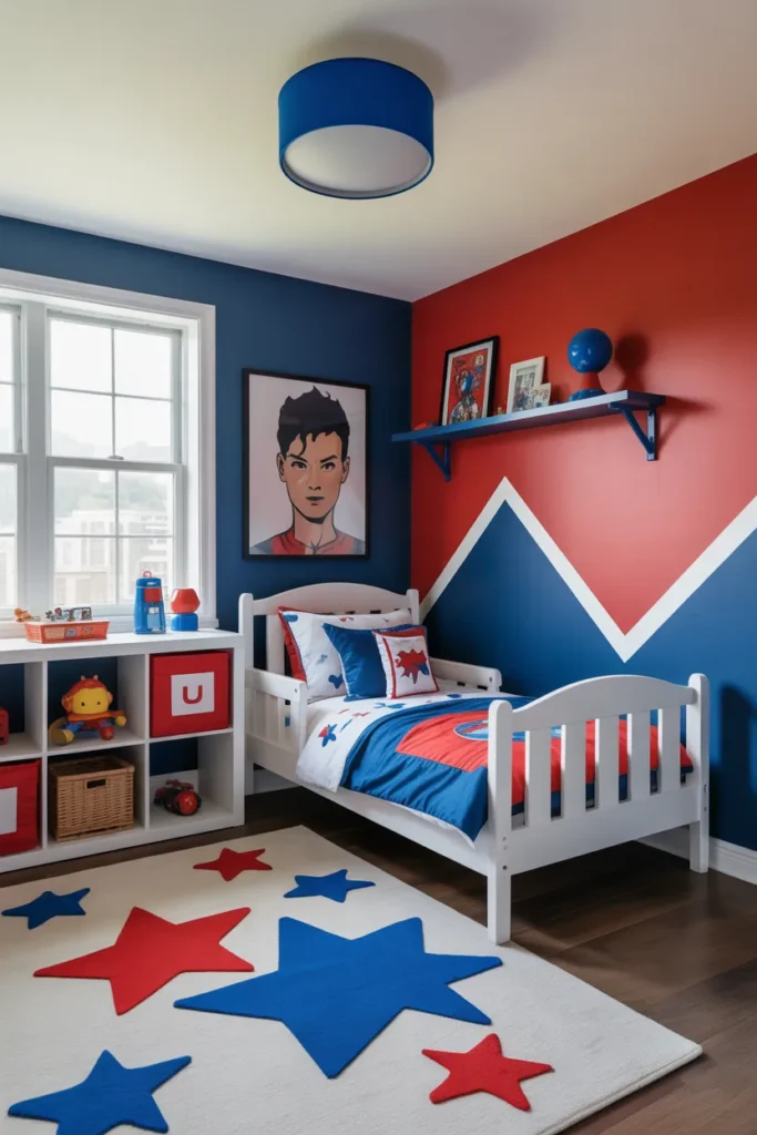  Superhero-Inspired Toddler Bedroom