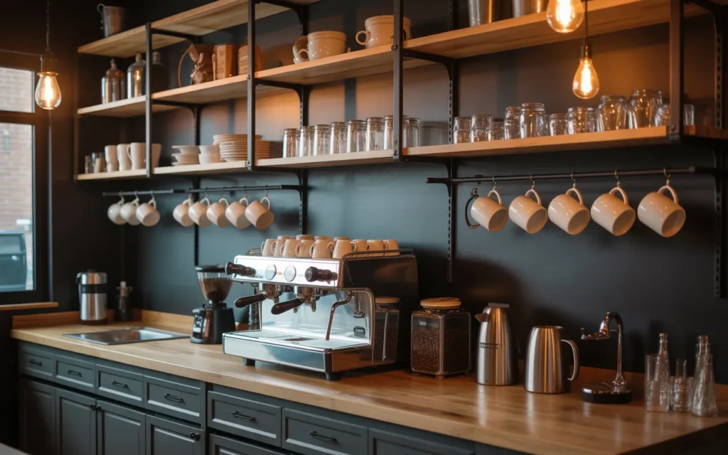 kitchen coffee station ideas