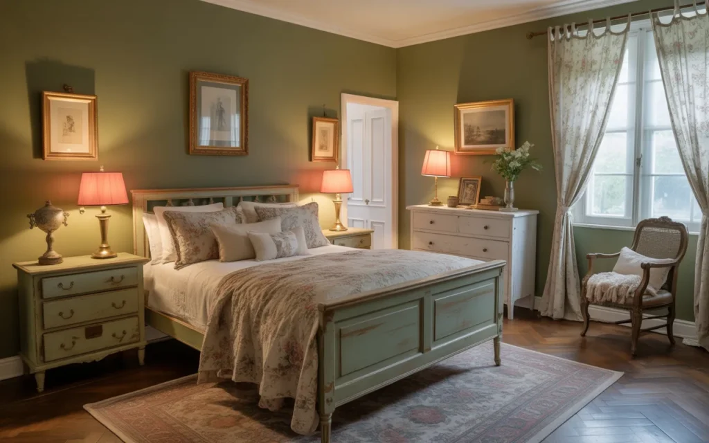 olive green bedroom ideas