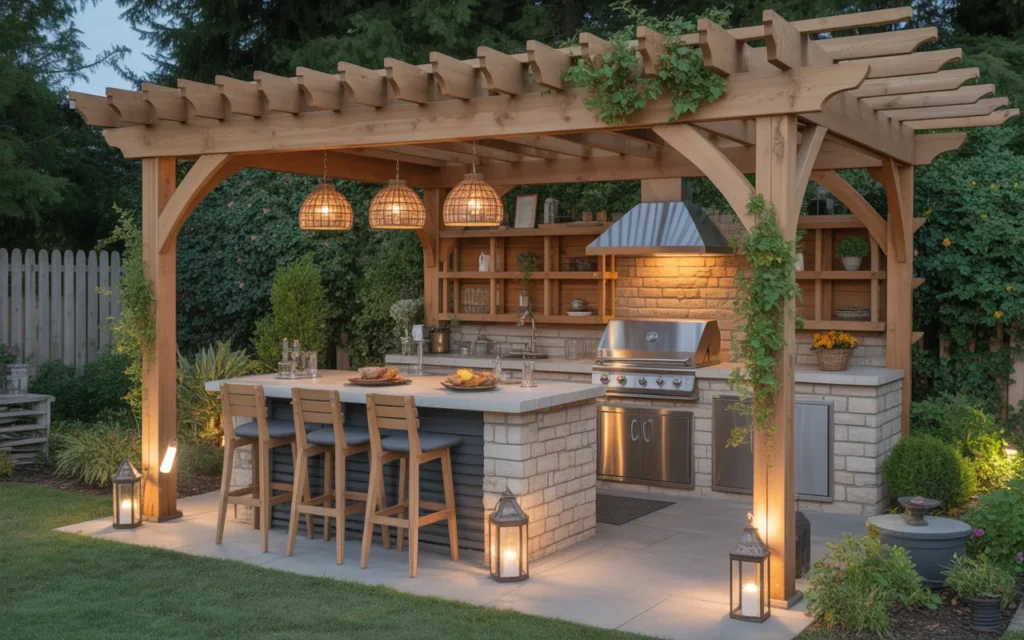outdoor kitchen diy