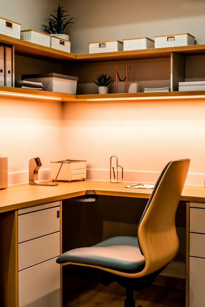   Functional Corner Desk for Small Nurse Offices