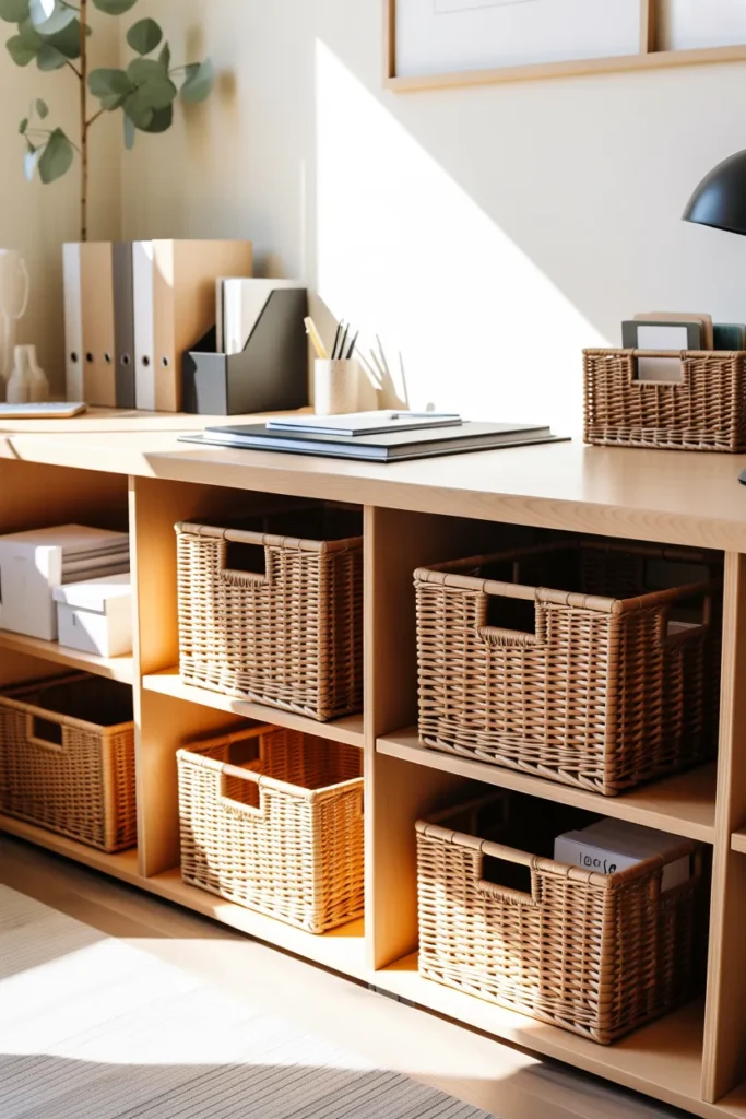 Organize with Stylish Storage Baskets