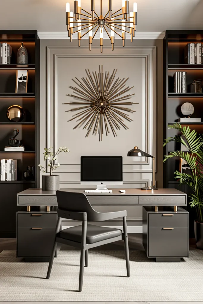 Elevate Your Workspace with Decorative Metal Wall Sculptures