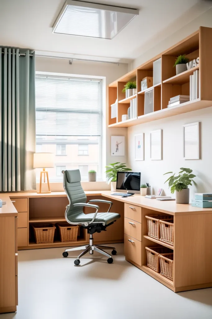  Scandinavian-Inspired Nurse Office with Simple Elegance
