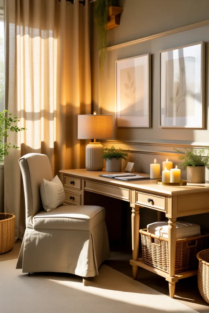  Spa-Inspired Nurse Office with a Calm and Relaxing Ambiance
