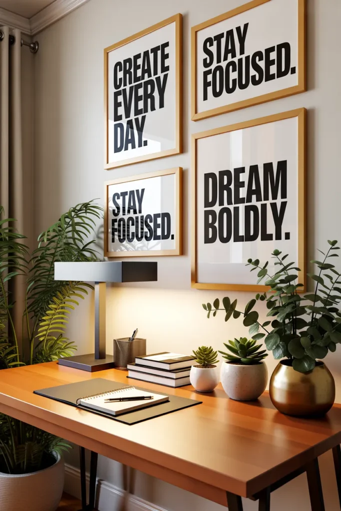 Create a Motivational Quote Wall That Inspires Success