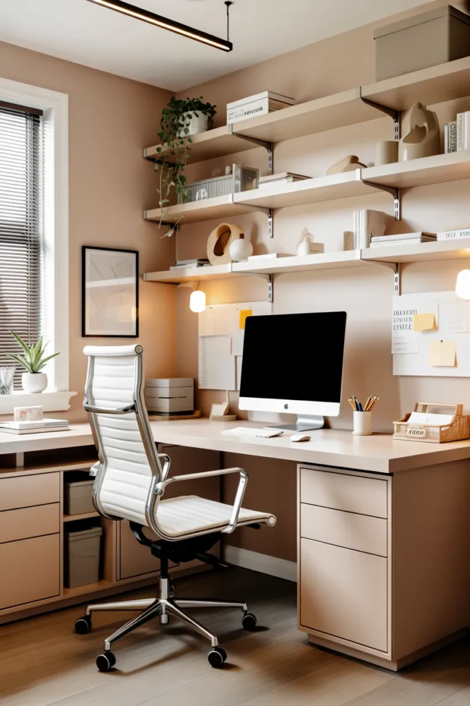 Minimalist White Desk Setup for a Clean Professional Look