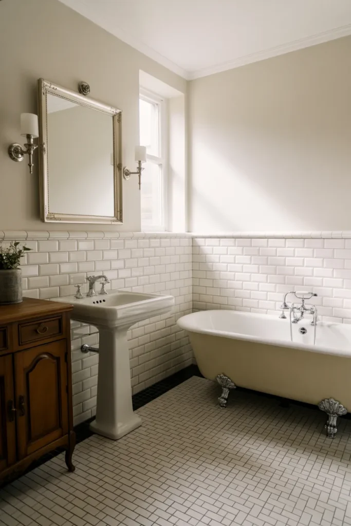  Classic Basketweave Floor Tile Pattern