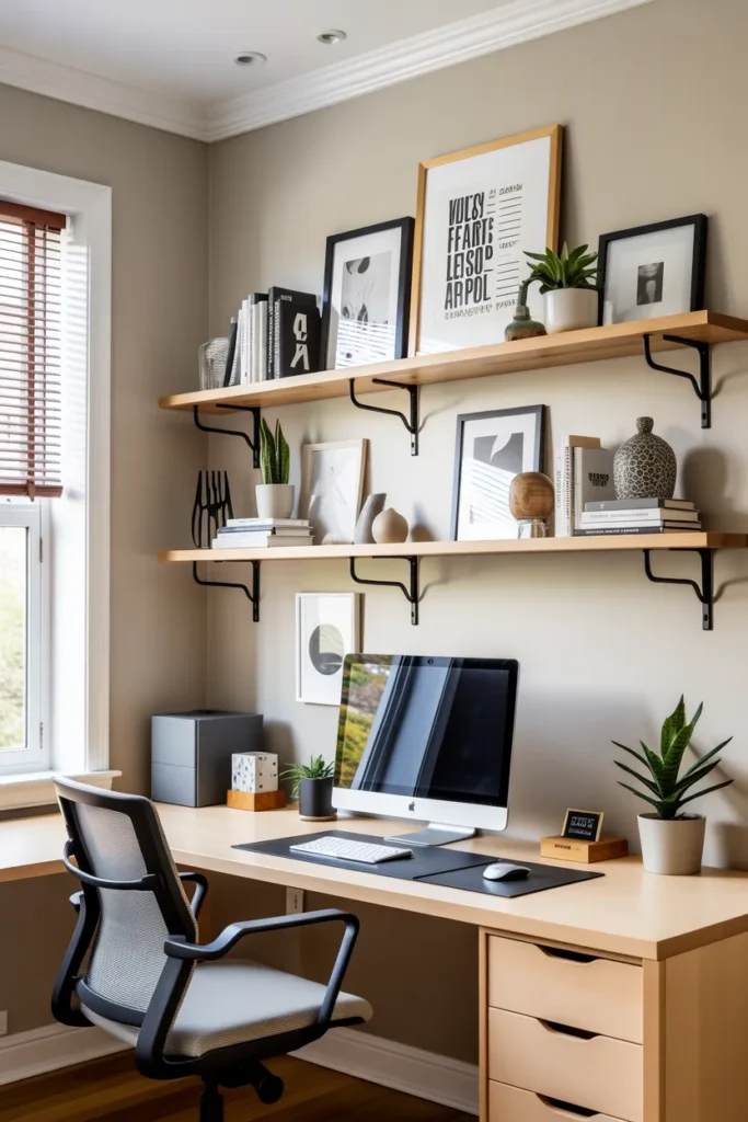 Display Floating Picture Ledges for Easy Decorating