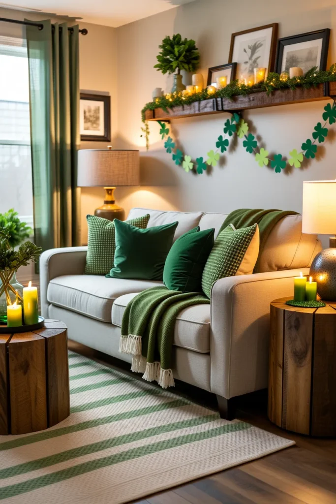  Cozy Green Living Room Decor