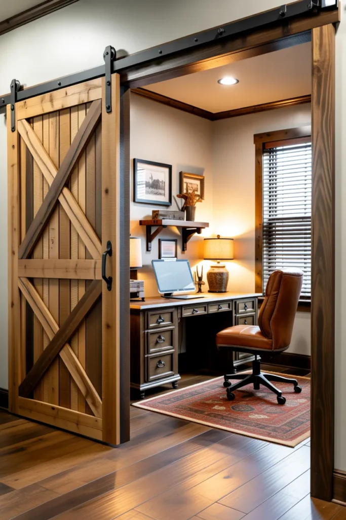  Cozy Western Office Reading Corner