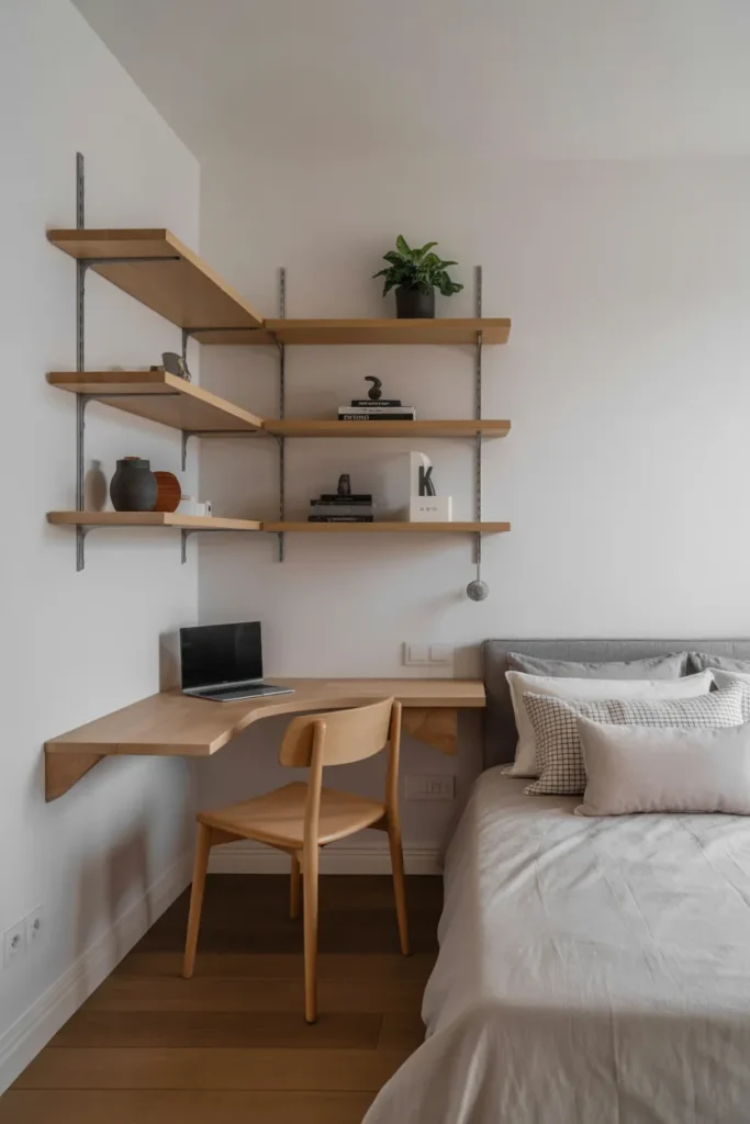 Floating Corner Desk