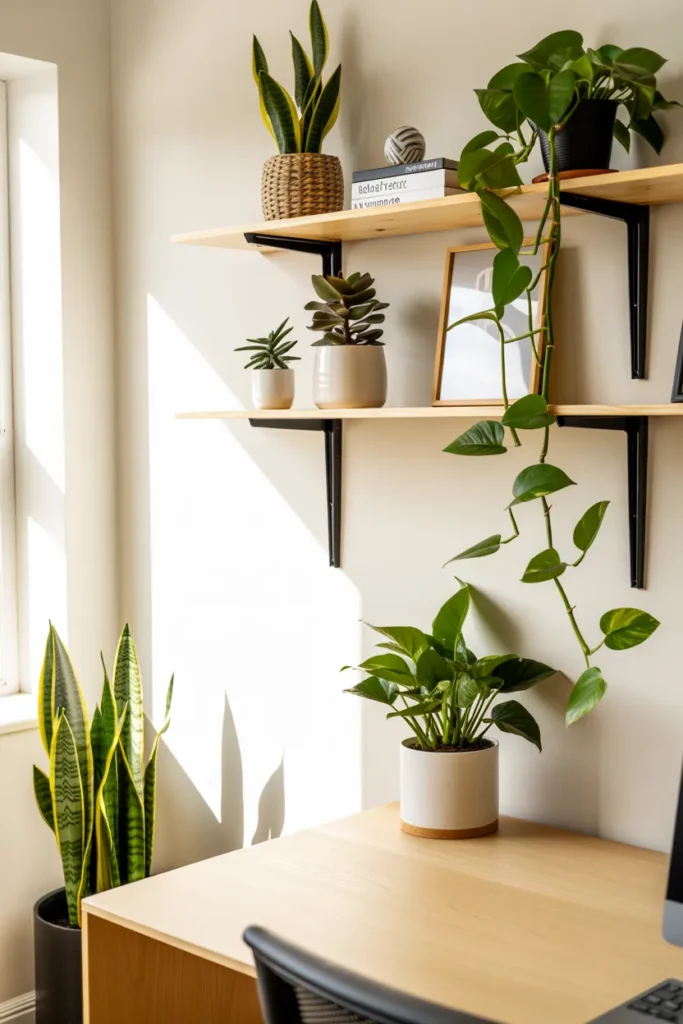 Add Green Plants for Freshness