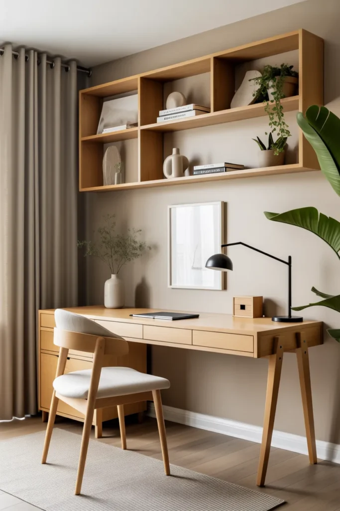  Japandi Office for Calm Productivity