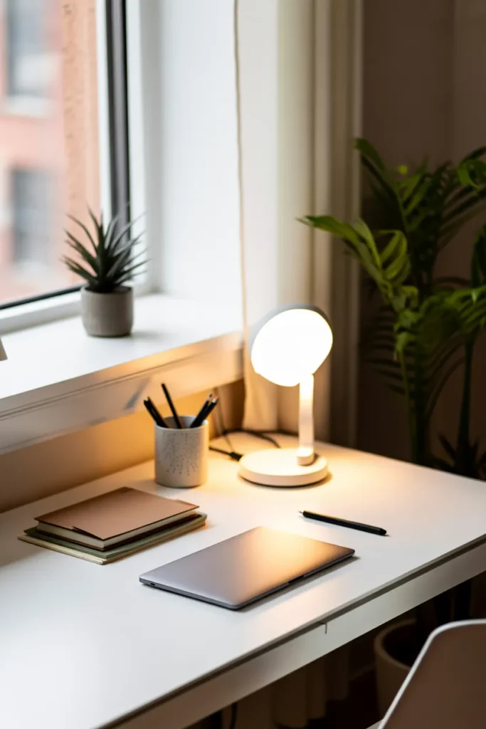  Minimalist White Desk Setup