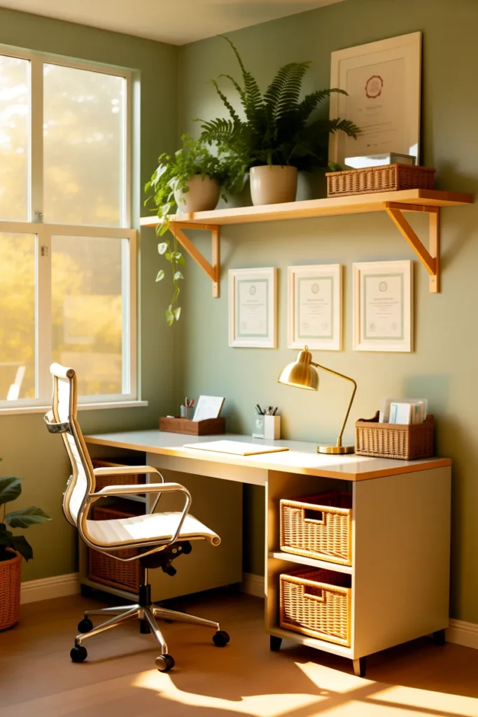  Soft Sage Green Walls for a Calming Office