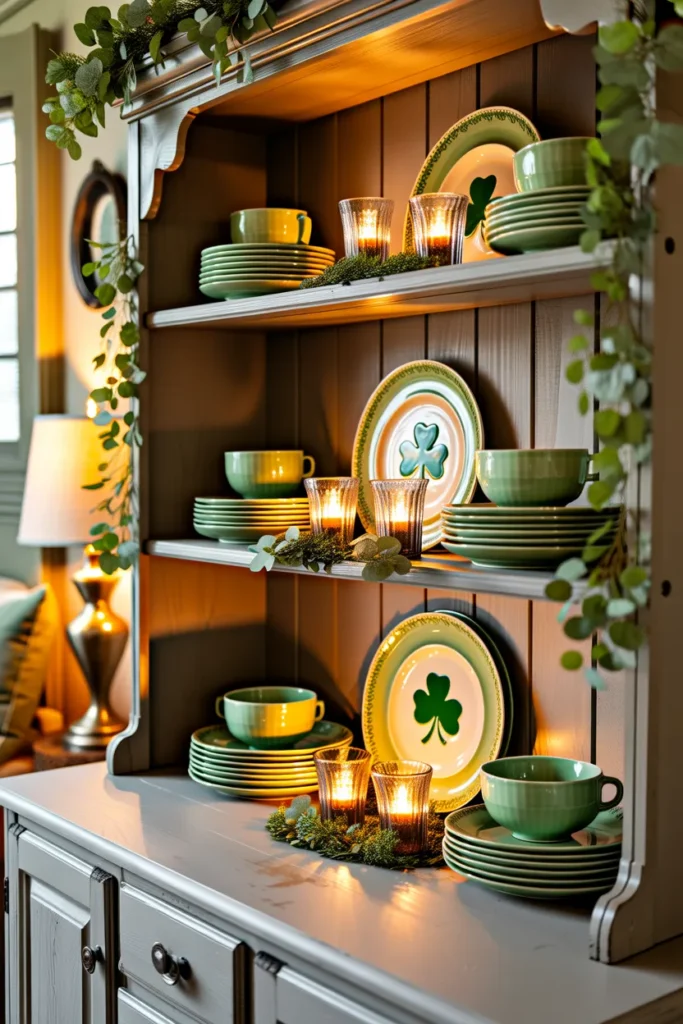  St. Patrick's Day Kitchen Island Decor