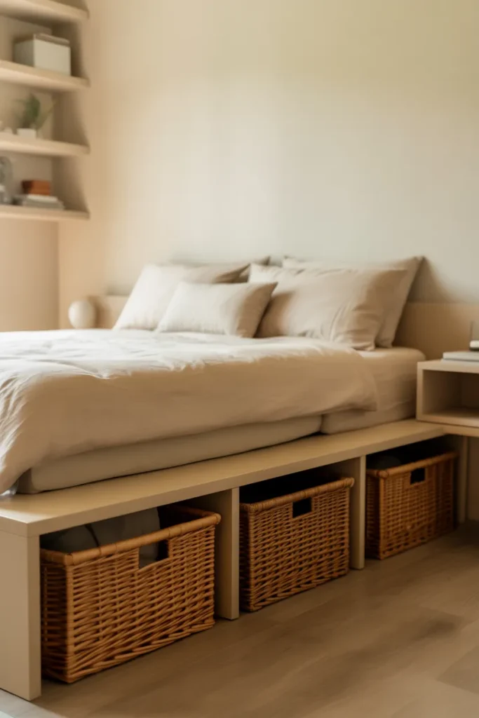  Under-Bed Storage Baskets