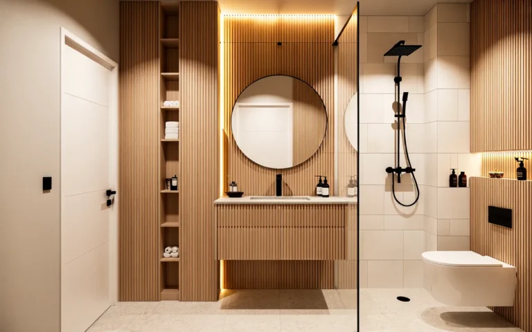 japandi bathroom