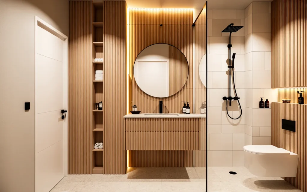 japandi bathroom